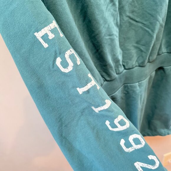 Anthroplogie Daily Practice by Anthropologie Long-Sleeve Paris Graphic Mini Dres - Picture 2 of 5